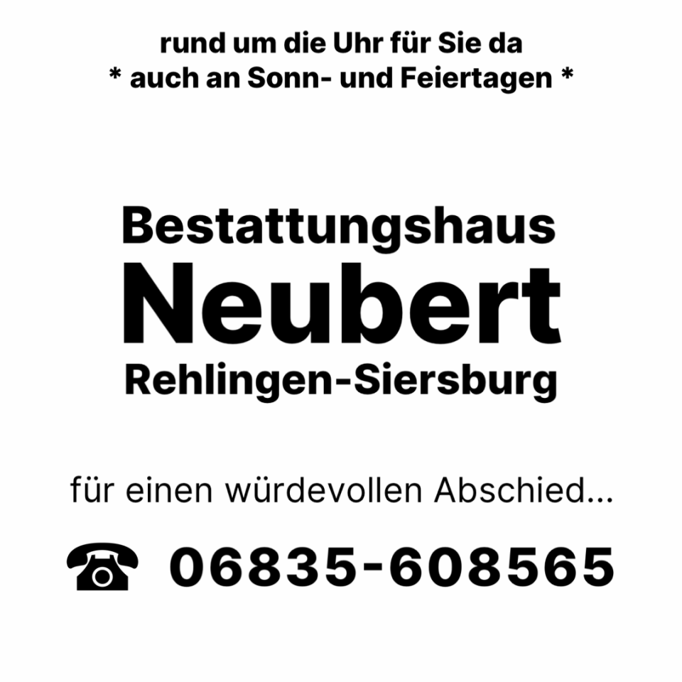 Beerdigungen Niedaltdorf